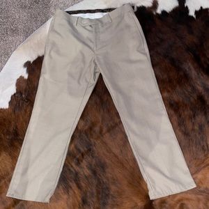 Ralph Lauren Tan Ankle Pants